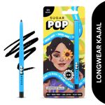 Buy SUGAR POP Longwear Kajal Duo - 01 Black (Blister Duo) 0.6 gm - Purplle