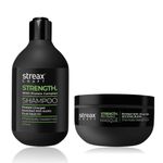 Buy Streax Craft Strength Duo (Craft Strength Shampoo-275 ml + Craft Strength Masque-200 ml) - Combo of 2 - Purplle