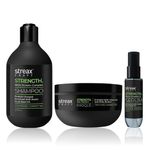 Buy Streax Craft Strength Hair Care Routine (Craft Strength Shampoo-275ml + Craft Strength Masque-200ml + Craft Strength Hair Serum-100ml) - Combo of 3 - Purplle