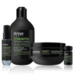 Buy Streax Craft Strength Damage Control Combo (Craft Strength Shampoo-275ml + Craft Strength Masque-200ml + Craft Strength Hair Serum-100ml + Strength Booster Pack of 4-10ml*4) - Combo of 4 - Purplle