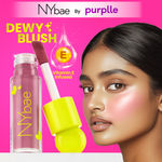 Buy NY Bae Dewy Creme Blush - Sweet Mauve 02 (5.5 ml) | Liquid Blush | Dewy & Bold Finish | Natural Glow | Lightweight Formula | Buildable Pigment | Everyday Makeup | Hydrating Blush | Silky & Weightless | Long-Lasting Wear - Purplle