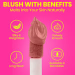 Buy NY Bae Dewy Creme Blush – Chirpy Peach 04 (5.5 ml) | Liquid Blush | Dewy & Bold Finish | Natural Glow | Lightweight Formula | Buildable Pigment | Everyday Makeup | Hydrating Blush | Silky & Weightless | Long-Lasting Wear - Purplle