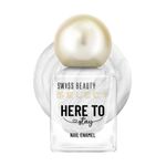 Buy Swiss Beauty Select Here to Stay Nail Enamel with High gloss finish | Waterproof & Long-Lasting | Non - stain chip resistant |26 Sheer Pearl 12 ml - Purplle