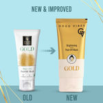 Buy Good Vibes New & Improved Gold Brightening Peel Off Mask with Instant Brightening Instant Firming and Natural Botox Effect (50 gm) - Purplle