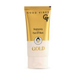 Buy Good Vibes New & Improved Gold Brightening Peel Off Mask with Instant Brightening Instant Firming and Natural Botox Effect (50 gm) - Purplle