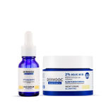Buy DERMDOC Glowlixir Set | Kojic Acid Glow Fusion Formula Night Cream (50 gm) | Niacinamide Face Serum (15 ml) | Glow | Brightening Combo of 2 - Purplle