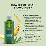 Buy Alps Goodness Soft Shiny Hair Essentials with Rosemary Hair Oil (110 ml) & Wheatstraw Detangler Comb | Frizz-Free Hair | No Tangle | Nourished Haircare | Lightweight Oil Combo of 2 - Purplle