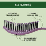 Buy Alps Goodness Soft Shiny Hair Essentials with Rosemary Hair Oil (110 ml) & Wheatstraw Detangler Comb | Frizz-Free Hair | No Tangle | Nourished Haircare | Lightweight Oil Combo of 2 - Purplle