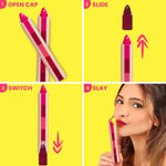 Buy NY Bae 5 IN 1 Lipstacks Duo | Happy Hues x Nude Moods Lip Stacks | 10 IN 1 Lip Crayon Combo | Pink, Red, Brown, Maroon, Nude Lipsticks | Multi Use: Blush, Eyeshadow, Bronzer, Lip & Cheek Tint | Lip Kit (6.5 gm*2) Combo of 2 - Purplle