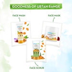 Buy Mamaearth Ubtan Natural Face Wash For All skin type With Turmeric & Saffron For Tan Removal And Skin Brightning (100 ml*2) - Purplle