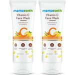 Buy Mamaearth Vitamin C Face Wash With Vitamin C And Turmeric For Skin Illumination (100 ml*2) - Purplle