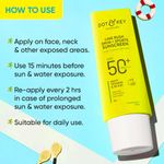 Buy Dot & Key Lime Rush Swim + Sports Sunscreen SPF 50+, PA++++ with 180 mins water resistant | Sports Sunscreen with Multivitamins E, B3 & B5 | Suitable for All Skin Types, prevents tanning & sweat resistant | 50 gm - Purplle