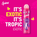 Buy New Spinz Exotic Perfumed Deo for Women with Bulgarian Rose Fragrance for Long Lasting Freshness and 24 Hours Protection 200ml*2 (Pack of 2) - Purplle