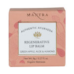 Buy Mantra Regenerative Lip Balm Green Apple, Aloe & Almond 8 gm - Purplle