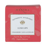 Buy Mantra Lush Lips Strawberry, Shea & Kokkum 8 gm - Purplle