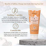 Buy Mantra Herbals Saffron, Orange And A mla Glowing Face Gel SPF 20 (50 gm) - Purplle
