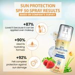 Buy TNW The Natural Wash Sun Protection SPF 50 Spray with Niacinamide & White Rose Extract | For Sun Protection Against UVA/UVB | With SPF 50 & PA+++ - 100 ml - Purplle