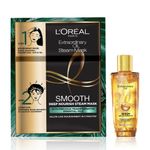 Buy L'Oreal Paris Extraordinary Oil Hair Care duo (Serum 30 ml + Steam Mask) - Purplle