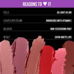 Buy Staze 9to9 Creme De La Matte Lipstick | Intense Color Payoff | Weightless Silky Formula | 12-Hour Stay | Non-Drying | 05 Strawberry Daiquiri | 4.2 gm - Purplle