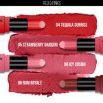 Buy Staze 9to9 Creme De La Matte Lipstick | Intense Color Payoff | Weightless Silky Formula | 12-Hour Stay | Non-Drying | 05 Strawberry Daiquiri | 4.2 gm - Purplle