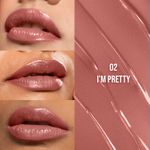 Buy Staze 9to9 Gloss Lock 2-in-1 Liquid Lipstick | Color-locking Gloss | Ultra-pigmented Lipstick | 02 I'm Pretty | 7 gm - Purplle