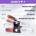 Buy Staze 9to9 Gloss Lock 2-in-1 Liquid Lipstick | Color-locking Gloss | Ultra-pigmented Lipstick | 02 I'm Pretty | 7 gm - Purplle