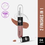 Buy Staze 9to9 Gloss Lock 2-in-1 Liquid Lipstick | Color-locking Gloss | Ultra-pigmented Lipstick | 04 I'm Shy | 7 gm - Purplle