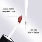 Buy Staze 9to9 Gloss Lock 2-in-1 Liquid Lipstick | Color-locking Gloss | Ultra-pigmented Lipstick | 05 I'm Happy | 7 gm - Purplle