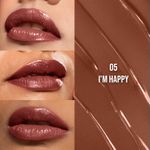 Buy Staze 9to9 Gloss Lock 2-in-1 Liquid Lipstick | Color-locking Gloss | Ultra-pigmented Lipstick | 05 I'm Happy | 7 gm - Purplle