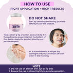 Buy Sanfe Overnight Acne & Dark Spots Drying Lotion | Salicylic Acid, Zinc Oxide, Glycerine | Fast-Acting Acne, Dark Spots, Blackheads & Whiteheads Remover | Controls excess oil, soothes inflamed skin | Shrinks active acne overnight | 10 ml - Purplle