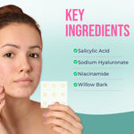 Buy Sanfe Acne Clearing Microneedle Dots | Acne patches for blemishes, early stage & deep pimples | Fast-Acting, Salicylic Acid, Spot Treatment | 9 Patches - Purplle
