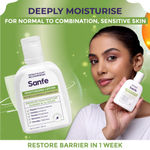 Buy Sanfe Moisturising Lotion | Improves skin moisture barrier in 24 hours | For normal to combination, sensitive skin | 100 ml - Purplle