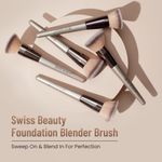 Buy Swiss Beauty Foundation Blender Brush 1 Pc - Purplle