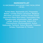 Buy DERMDOC by Purplle Bright & Clear Skin Combo | 10% Niacinamide Serum (15 ml) | 4% Niacinamide Skin Repair Tonic Spray (100 ml) | 2% Salicylic Acid Face Wash (120 ml) | 4% Niacinamide Face Cream (50 gm) Combo of 4 - Purplle