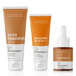 Buy Dermatouch Radiance Renewal Trio (Sunscreen 50g + Face Wash 70g + Serum 18 gm) - Purplle