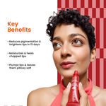 Buy Foxtale Glazed Lips Brightening Lip Balm - Ruby Glaze 12 gm - Purplle