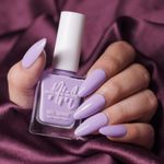 Buy Nails & More Argan Oil Infused Gel Shine Nail Polish | Long-lasting & Quick-dry Formula | High Shine Nail Enamel for Women | 25 Plum, 10 ml - Purplle
