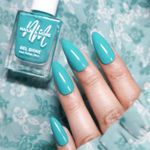 Buy Nails & More Argan Oil Infused Gel Shine Nail Polish | Long-lasting & Quick-dry Formula |High Shine Nail Enamel for Women |39 Turquoise, 10 ml - Purplle