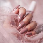 Buy Nails & More Argan Oil Infused Gel Shine Nail Polish | Long-lasting & Quick-dry Formula |High Shine Nail Enamel for Women |44 Rosy Brown, 10 ml - Purplle