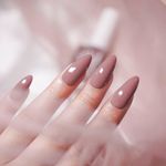 Buy Nails & More Argan Oil Infused Gel Shine Nail Polish | Long-lasting & Quick-dry Formula |High Shine Nail Enamel for Women |44 Rosy Brown, 10 ml - Purplle