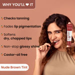 Buy Dot & Key Cocoa Mint SPF 50 Lip Balm with Vitamin C+E | Lip balm for Naturally Glowing and Hydrated Lips | Suitable for Dry & Dark Lips to Lighten | 12 gm - Purplle
