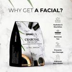 Buy SPRING H2O FRANCE Charcoal Facial Kit 50 gm| 2 in 1 Formula Brightning+Repair | Enriched with Organic Activated Charcoal & Aloevera Powder| Simple 5 Step - Purplle