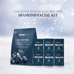 Buy SPRING H2O FRANCE Diamond Facial Kit 60 gm| 2 in 1 Formula Brightning+Repair | Enriched with Organic Avocado oil and Diamond Powder| Simple 6 Step - Purplle