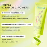Buy Hyphen Golden Hour Glow Face Moisturizer | Skin Brightening with Triple Vitamin C -20% Kakadu Plum, 3% Niacinamide oil free moisturizer - 50ml - Purplle
