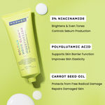 Buy Hyphen Golden Hour Glow Face Moisturizer | Skin Brightening with Triple Vitamin C -20% Kakadu Plum, 3% Niacinamide oil free moisturizer - 50ml - Purplle