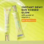 Buy Hyphen Golden Hour Glow™ Screen SPF 50 PA++++ for Sun Kissed Glow | Brightens with 10% Kakadu Plum | UV & Blue Light Protection | All Skin Types - 40 gm - Purplle