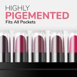 Buy MILA BEAUTE Minis Pout Party Matte Lipstick Fits All Pocket - Set B (12 gm) 12 pcs - Purplle