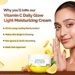 Buy Mamaearth Vitamin C Daily Glow Light Moisturizing Cream 200 gm - Purplle
