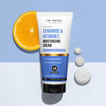 Buy Dr. Sheth's Ceramide & Vitamin C Moisturizing Cream | 48hr Deep Hydration | Brightens & Strengthens Barrier | For Dry to Very Dry Skin | Non Sticky | Biomimetic Ingredients | For Men & Women |100 gm - Purplle