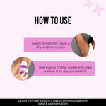 Buy Dr. Sheth's Gulab & Glycolic Acid Underarm Roll On 50 ml - Purplle